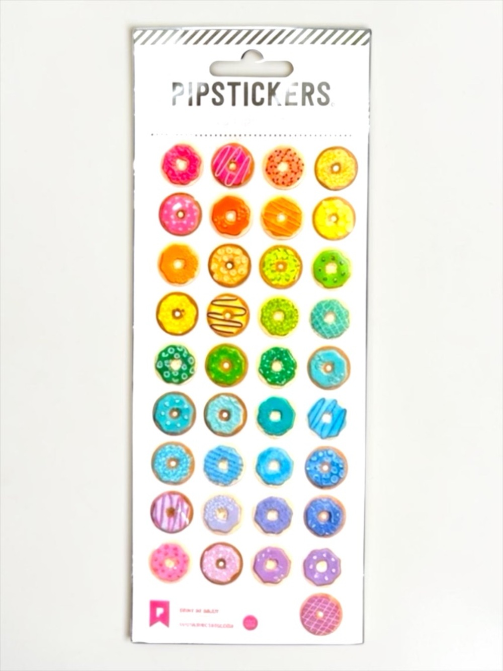 Donut Sticker Sheet NWT Pipsticks Cute Kawaii Planner Scrapbook Stickers